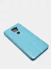 Бирюзовый чехол книжка Xiaomi Redmi Note 9 / 10X