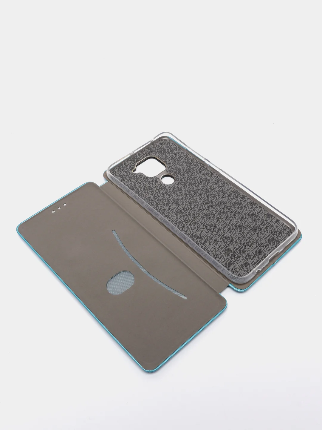 Бирюзовый чехол книжка Xiaomi Redmi Note 9 / 10X