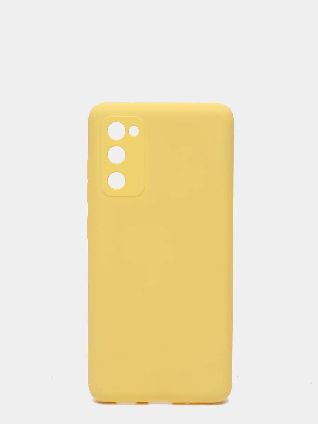 Желтый чехол Samsung S20 FE
