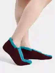 Золотой носки следки вязаные