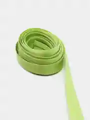 Салатовый косая бейка атласная, 5 м, ширина 1,5 см