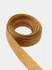 Горчичный косая бейка атласная, 5 м, ширина 1,5 см
