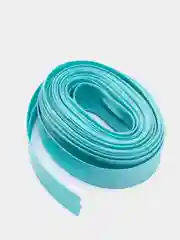 Бирюзовый косая бейка атласная, 5 м, ширина 1,5 см