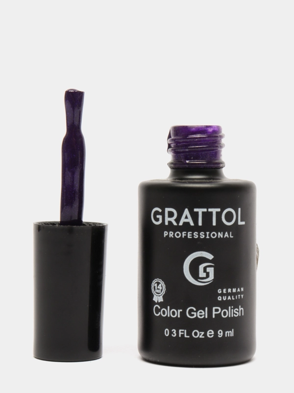 Гель лак Grattol № 091 Color Gel Polish Shining Purple