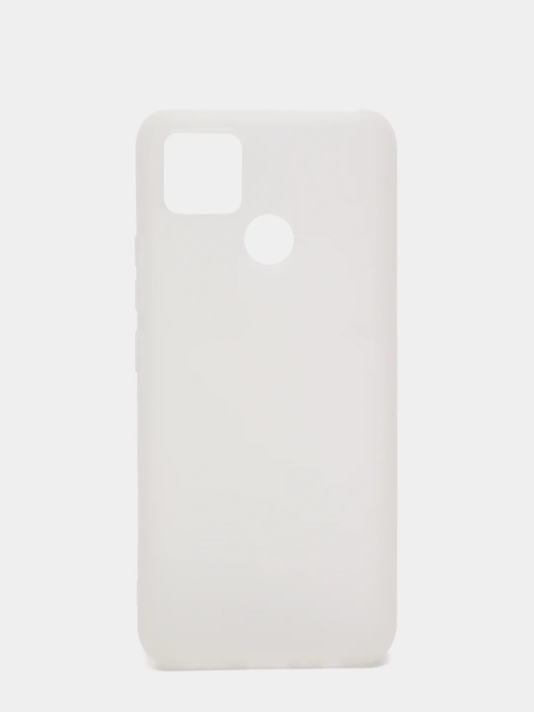 Белый realme C21Y / realme C21 / Realme C11 (2021) / C11 (2020) чехол матовый