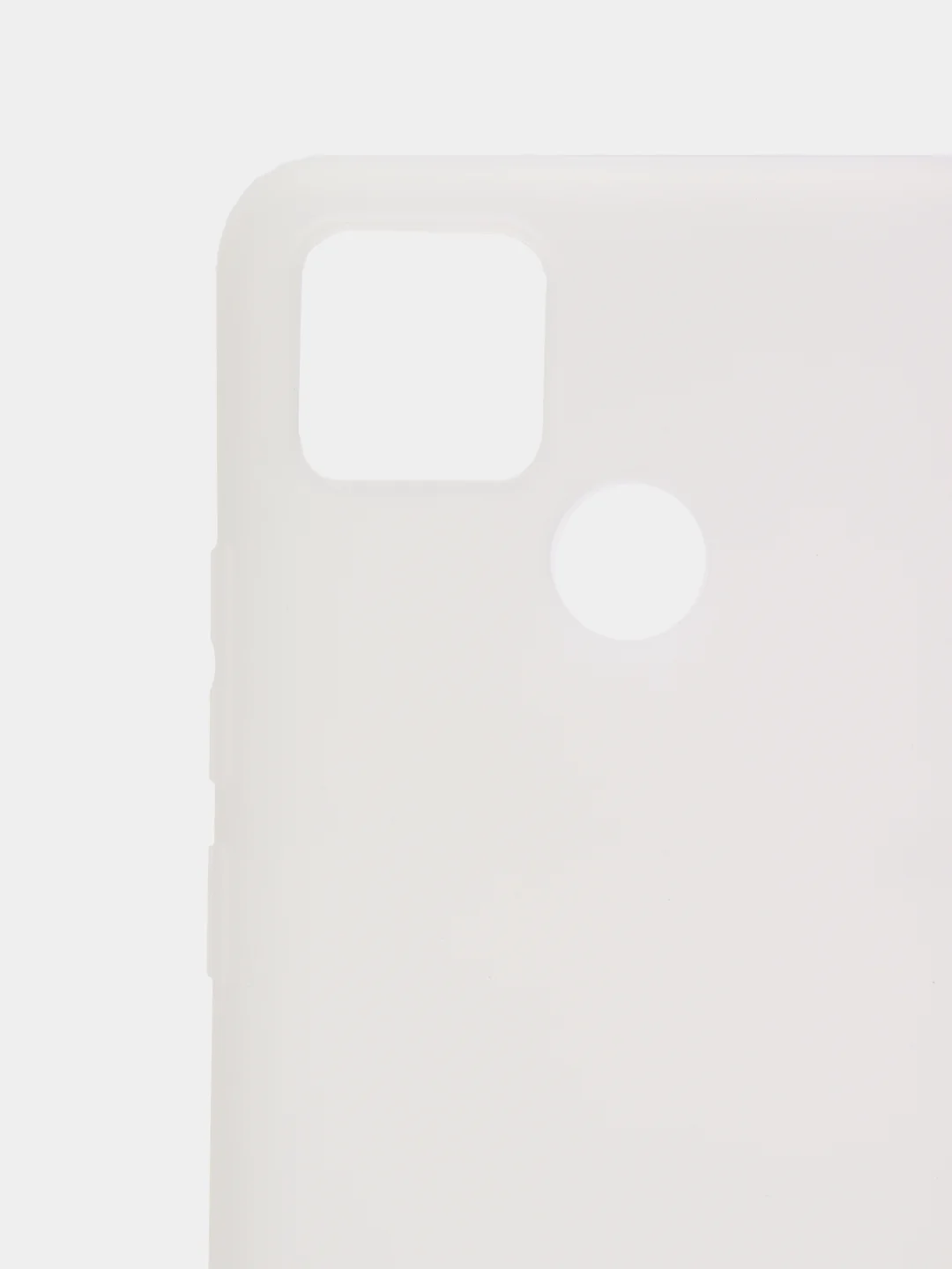 Белый realme C21Y / realme C21 / Realme C11 (2021) / C11 (2020) чехол матовый