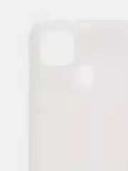 Белый realme C21Y / realme C21 / Realme C11 (2021) / C11 (2020) чехол матовый