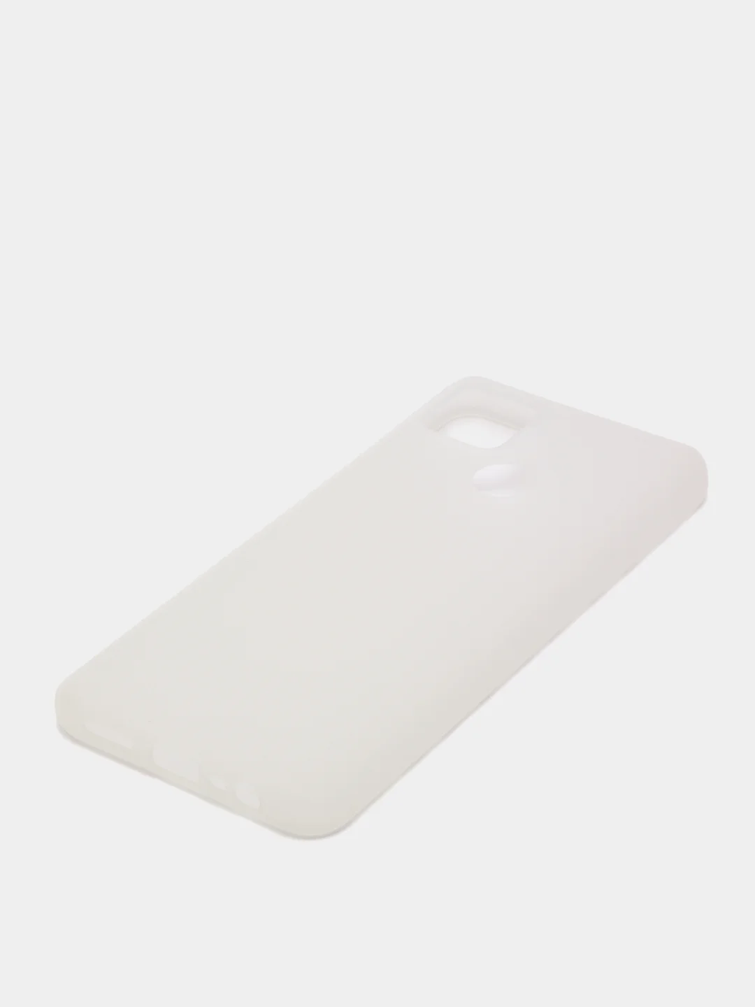 Белый realme C21Y / realme C21 / Realme C11 (2021) / C11 (2020) чехол матовый