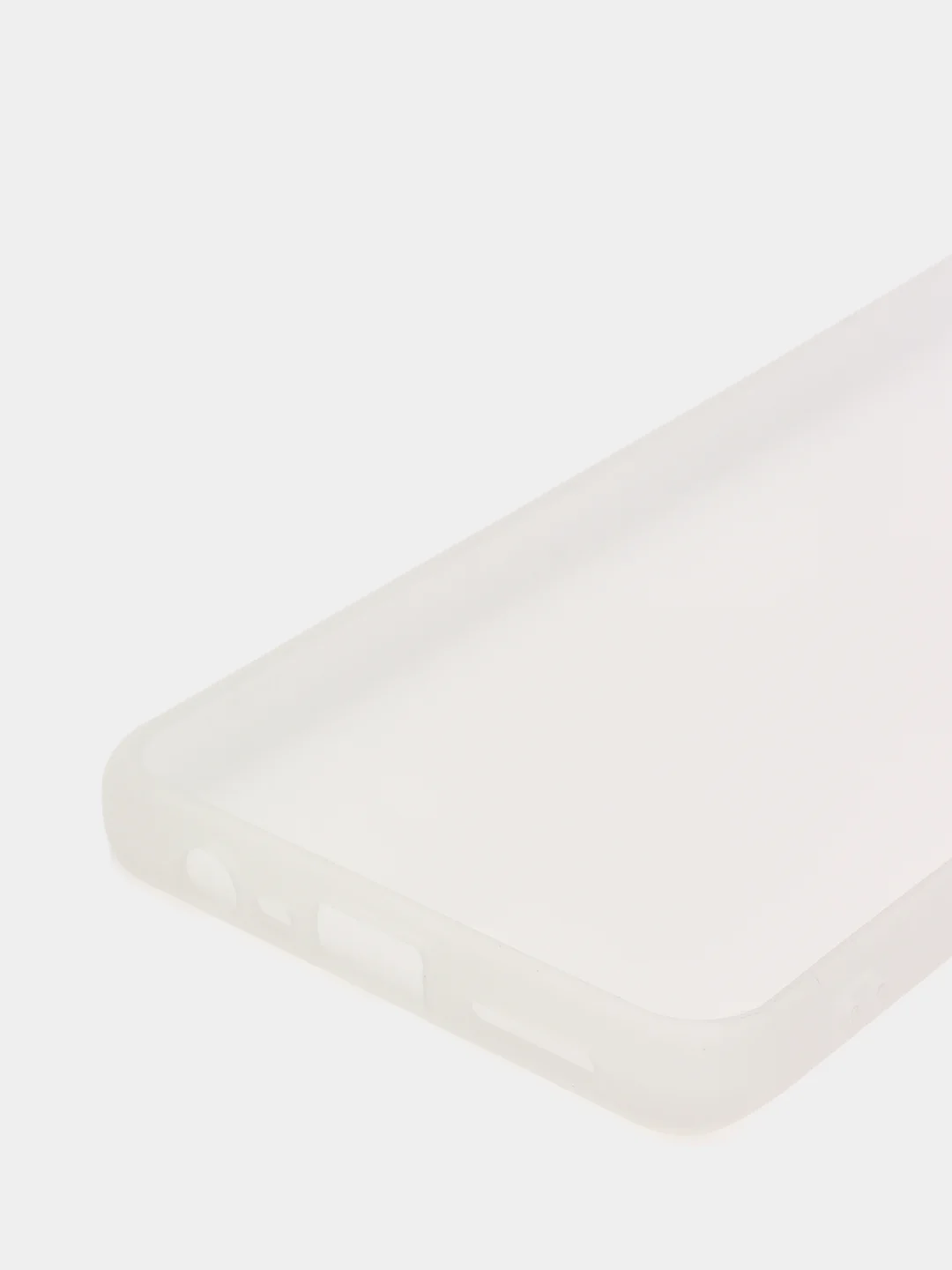 Белый realme C21Y / realme C21 / Realme C11 (2021) / C11 (2020) чехол матовый