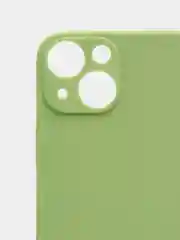 Салатовый матовый силиконовый чехол для iPhone 13, 13 mini, 13 Pro, 13 Pro Max