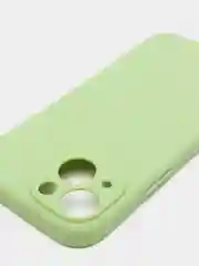 Салатовый матовый силиконовый чехол для iPhone 13, 13 mini, 13 Pro, 13 Pro Max