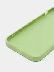 Салатовый матовый силиконовый чехол для iPhone 13, 13 mini, 13 Pro, 13 Pro Max