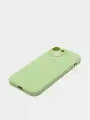 Салатовый матовый силиконовый чехол для iPhone 13, 13 mini, 13 Pro, 13 Pro Max