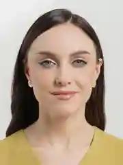 Серьги круглые