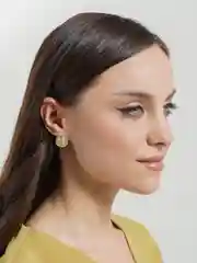 Серьги круглые