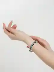 Синий браслет женский
