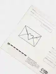 Индиго почтовая открытка