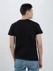 Черный футболка ALGA