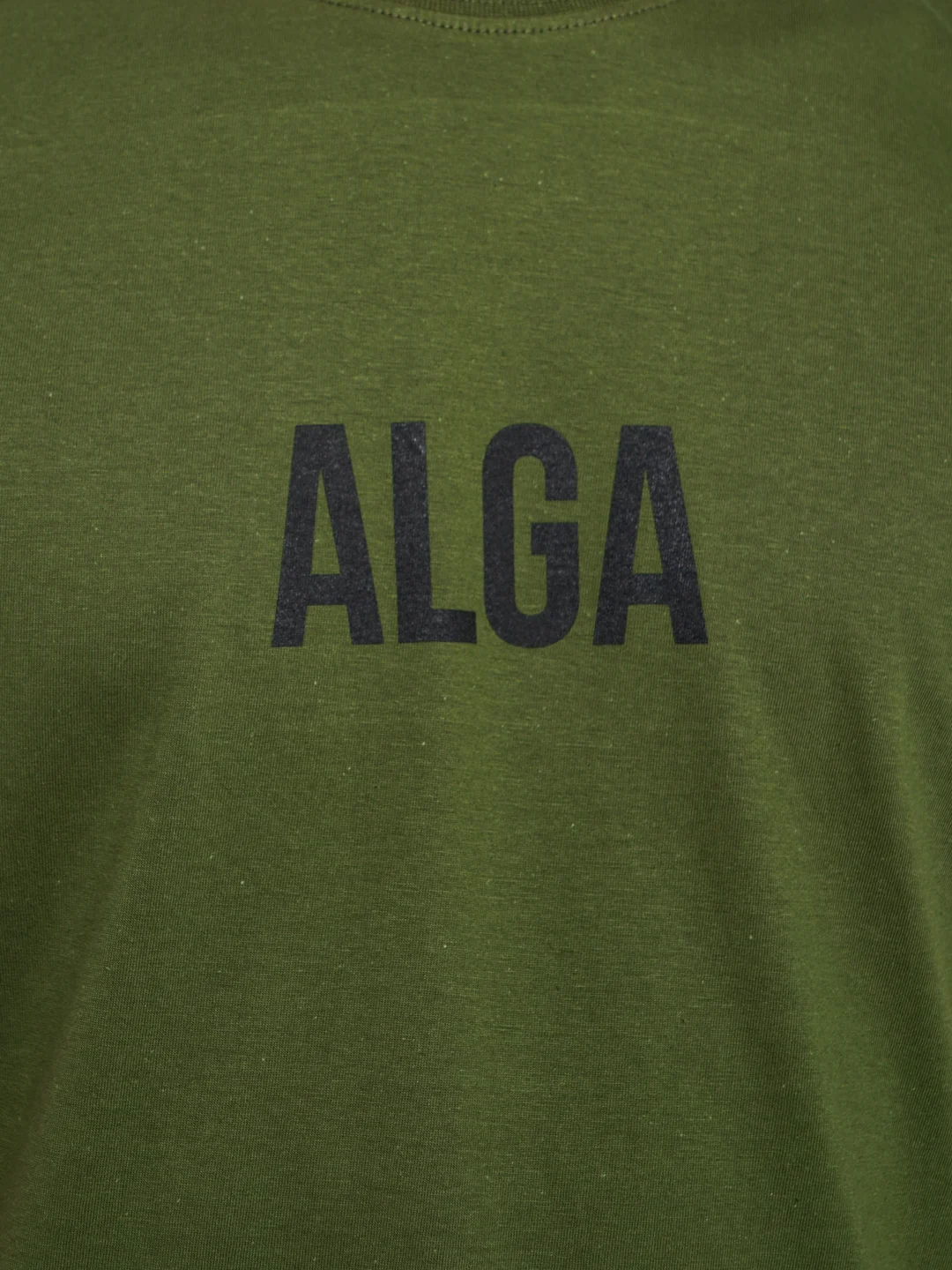 Зелёный хаки футболка ALGA