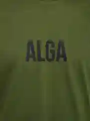 Зелёный хаки футболка ALGA