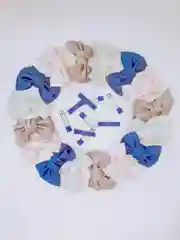 Бант для волос на заколке