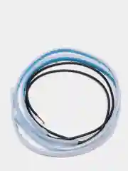 Белый светодиодная лента в фары LED бегающим поворотником 2шт ДХО лента габариты и поворотники