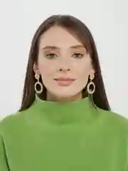 Золотой серьги подвески кольца Margarites