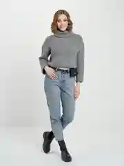 Черный сумка женская поясная