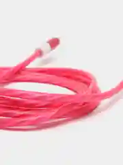 Красный светящийся кабель Lightning / micro-USB для быстрой зарядки телефона