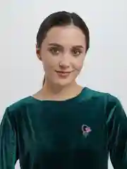 Бирюзовый брошь на одежду "Fashion Jewerly" / значек на одежду