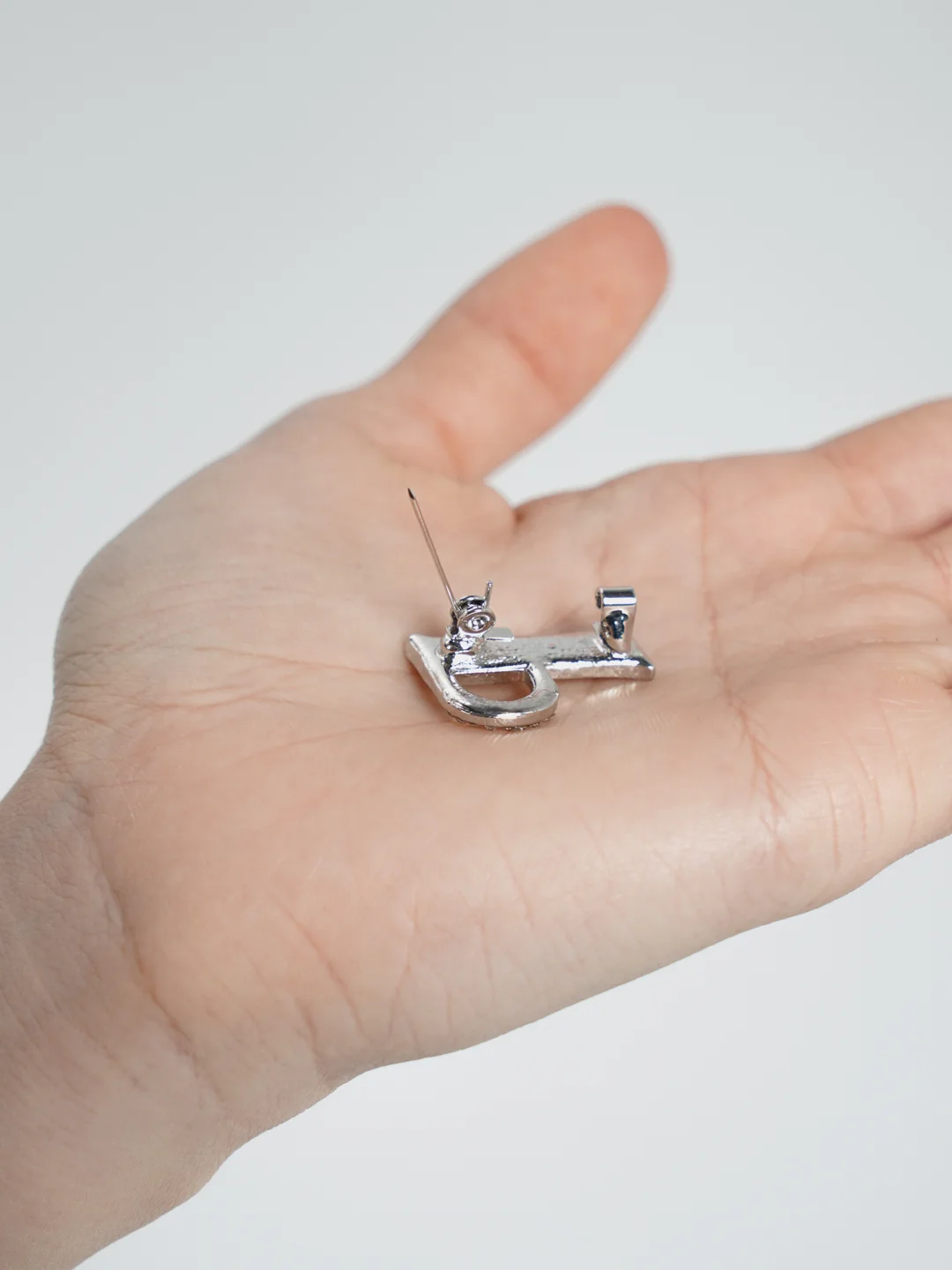 Золотистый хаки брошь на одежду "Fashion Jewerly" / значек на одежду