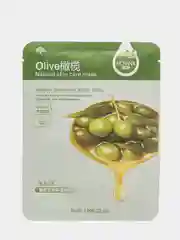 Зелёный хаки маска для лица тканевая, 6 видов
