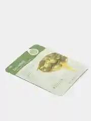Зелёный хаки маска для лица тканевая, 6 видов