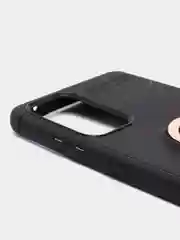 Розовый чехол для Samsung А72 с кольцом-подставкой
