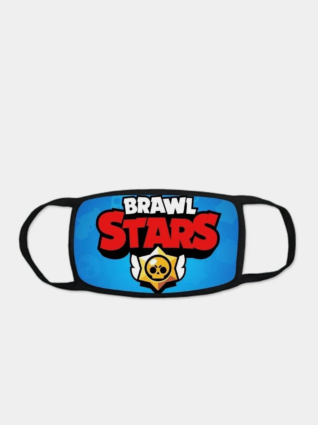 Бежевый стильная многоразовая маска BRAWL STARS | 18 видов