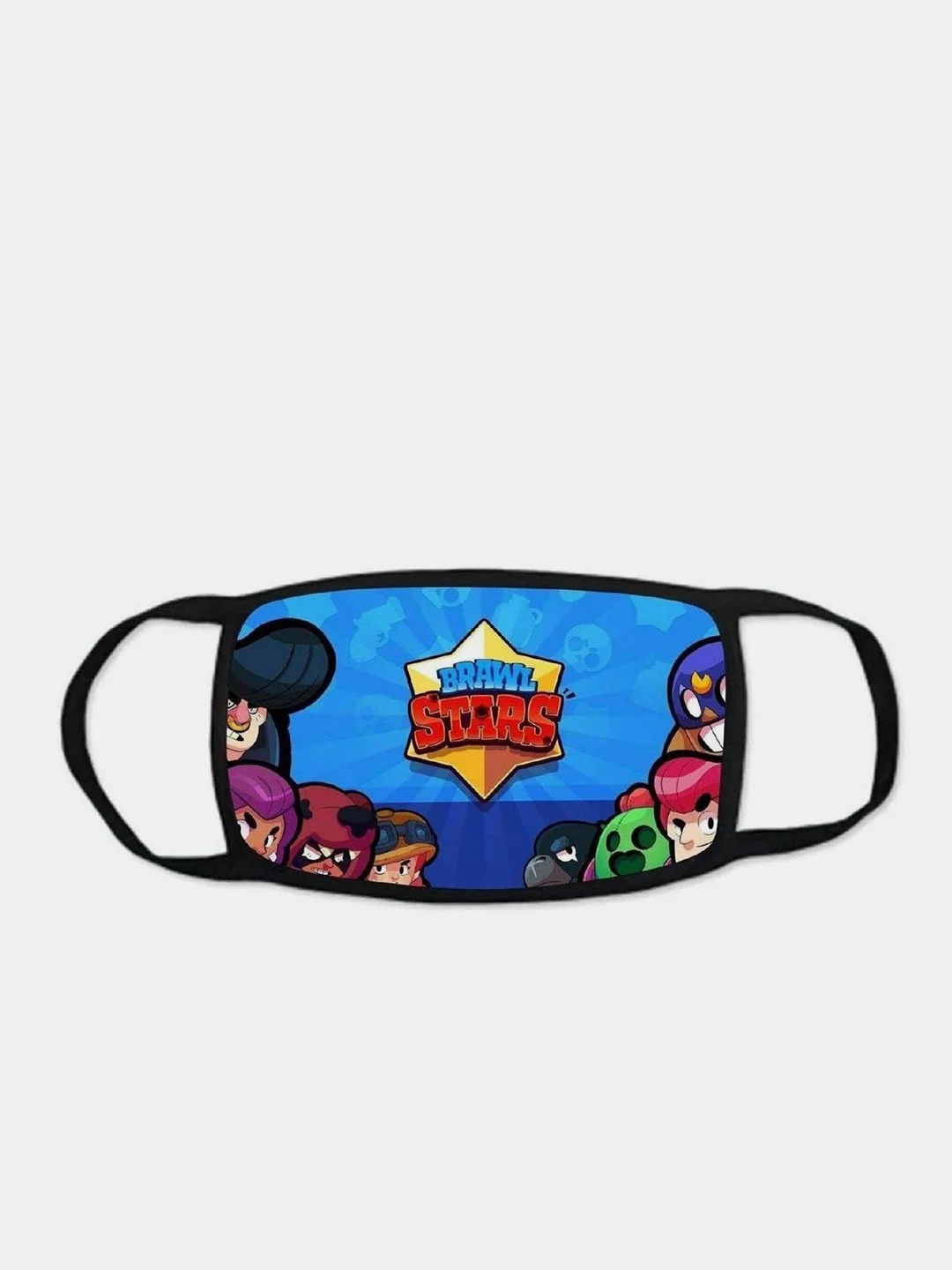 Мятный стильная многоразовая маска BRAWL STARS | 18 видов