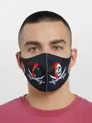 Угольный маска защитная с дыхательным клапаном многоразовая