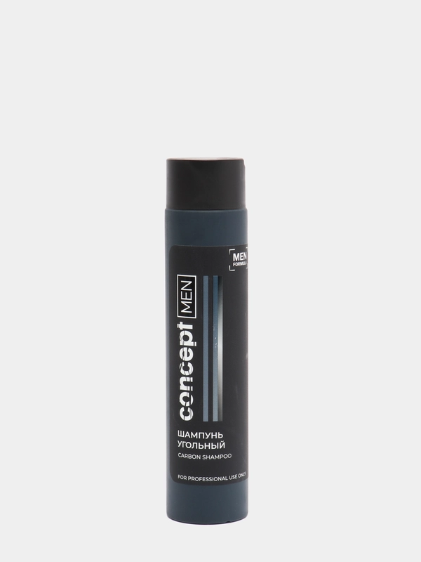 Шампунь угольный для волос Concept Men Carbon Shampoo 300 мл