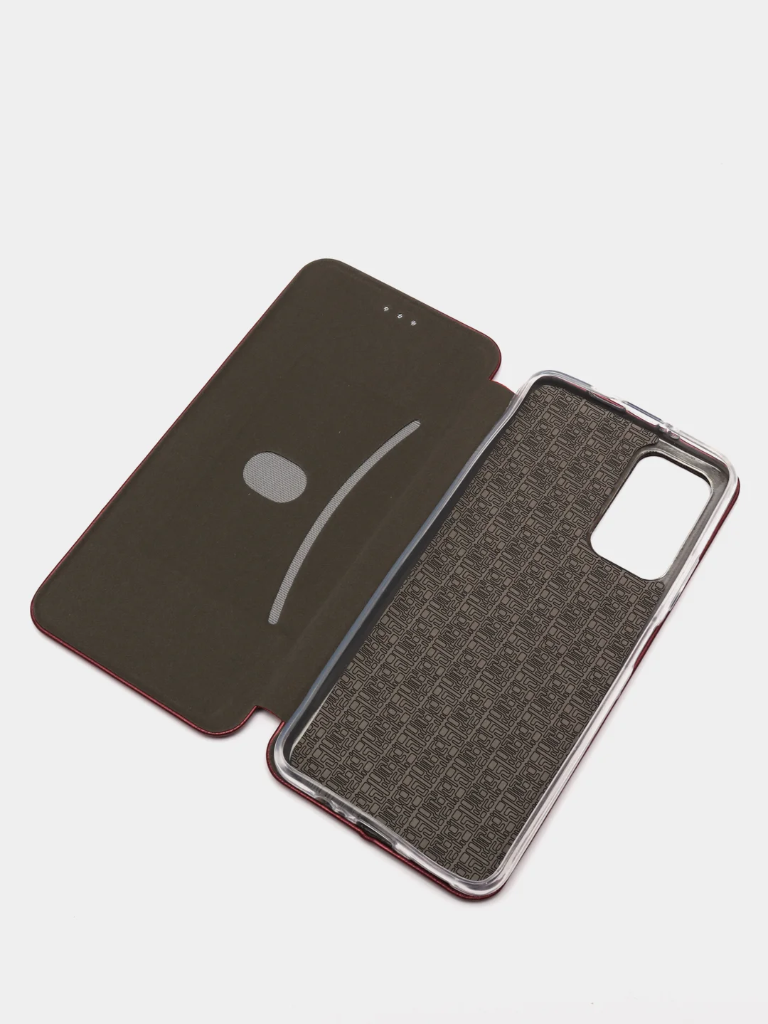 Бордовый чехол книжка XIAOMI POCO M4 pro 5g 2021 (6.6) / REDMI NOTE 11S 5G