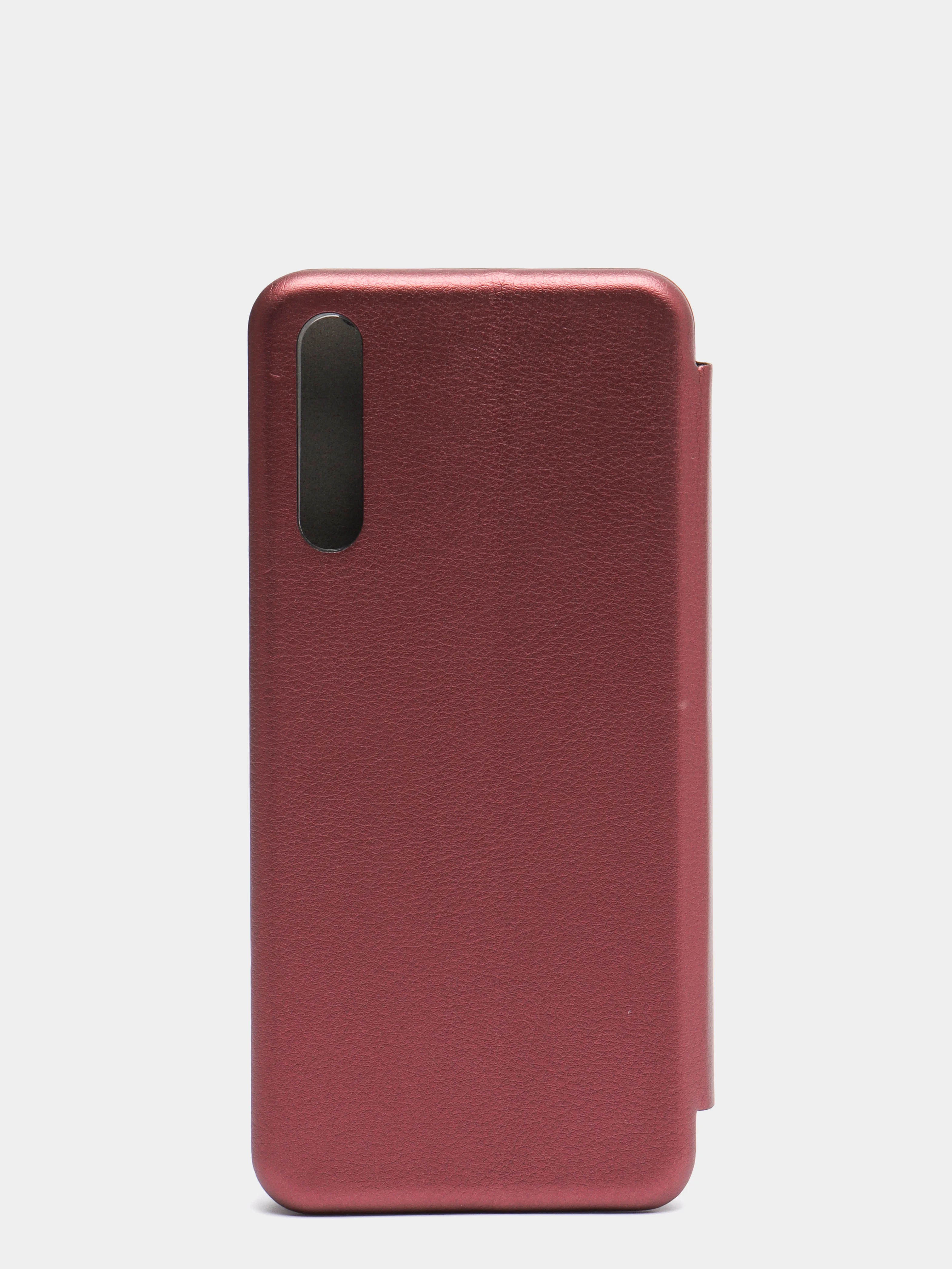 Бордовый чехол книжка Huawei Y8P / HONOR 30i