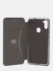 Черный чехол книжка Samsung A11 / M11