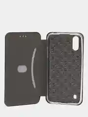 Черный чехол книжка Samsung A01
