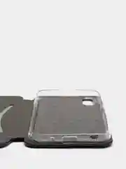 Черный чехол книжка Samsung A01