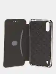 Зеленый чехол книжка Samsung A01