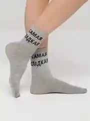Серый женские носки