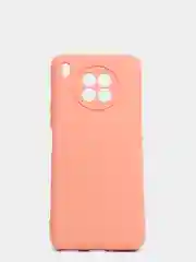Пудровый чехол Honor 50 lite c защитой камеры и бархатом внутри