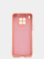 Пудровый чехол Honor 50 lite c защитой камеры и бархатом внутри