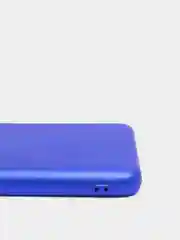 Синий чехол Honor 50 lite c защитой камеры и бархатом внутри