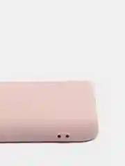 Светло-коричневый чехол Honor 50 lite c защитой камеры и бархатом внутри