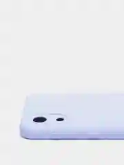 Лавандовый чехол для Samsung A03 Core с защитой камеры и с бархатом внутри